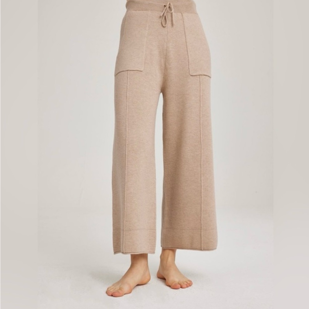 NWT NAP Heverly Wool Pants in Camel
